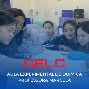 AULA EXPERIMENTAL DE QUÍMICA – PROFESSORA MARCELA